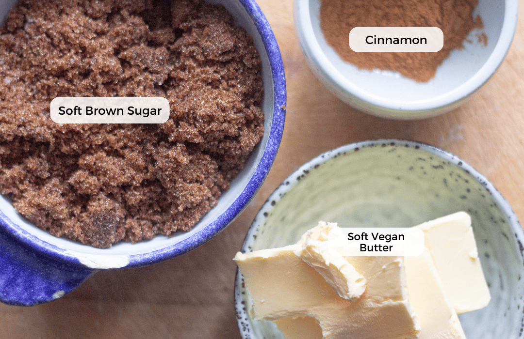 Filling for cinnamon rolls.